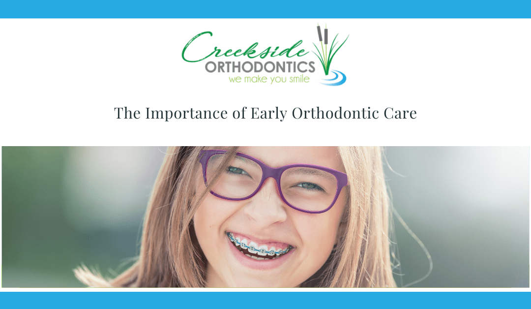 The Importance of Early Orthodontic Care Blog post